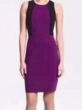 Kenneth Cole Colorblock Sleeveless Sheath Dress
